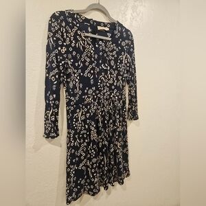 Tory Burch Silk Knee Length Dress 3/4 Sleeve - Size M